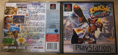 Crash Bandicoot 3 Warped PlayStation PS1 Platinum (Käytetty)