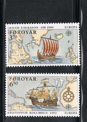 Färsaaret 1992 - Europa CEPT (2)  ++
