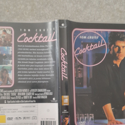 Cocktail dvd,tom cruise