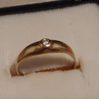 Kultasormus 14K  17mm - pikkukuva 1