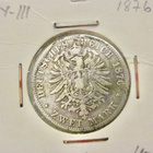 Saksa 2 mk 1876 Hopeaa - pikkukuva 1