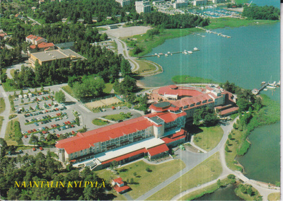 Naantali. Kylpylä. Ilmakuva ,e115
