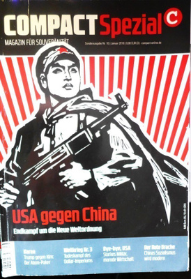 LEHTI  USA vastaan Kiina, saksankielinen kuvalehti