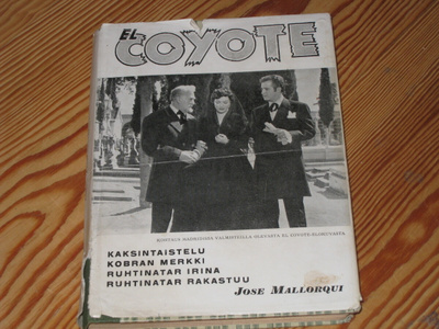 El Coyote IV osat XIII-XVI kansipapereilla 1.p v. 1954