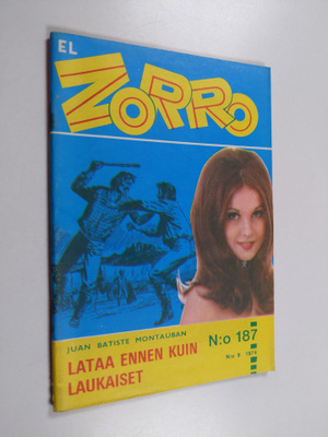 Juan Batiste Montauban : El Zorro 9/1974