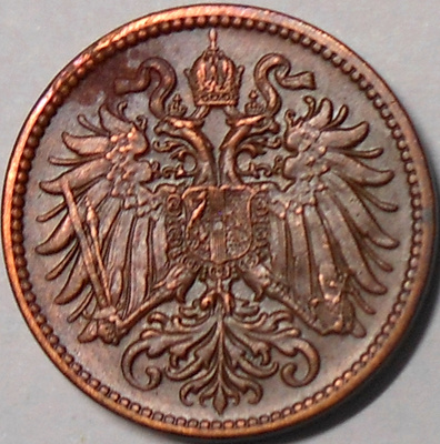 Austria. 2 heller 1912.