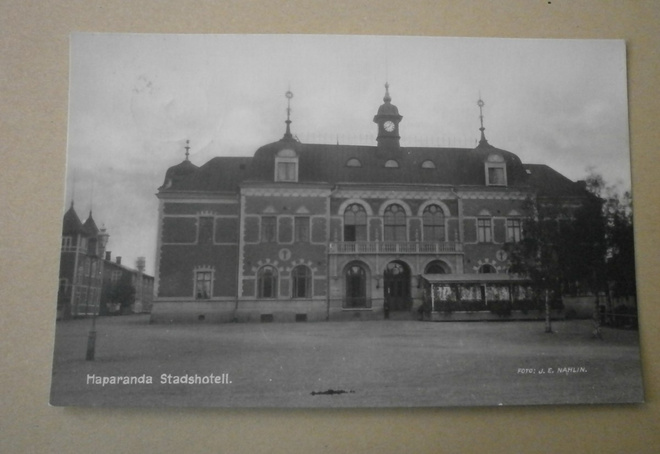 Haaparanta, Kaupunginhotelli, vkpk (Nahlin), p. 1931 Suomeen