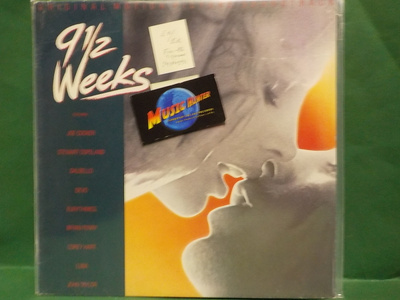 9½ WEEKS - ORG.MOVIE SOUNDTRACK - FRA86 1ST.PAINOS EX/EX LP