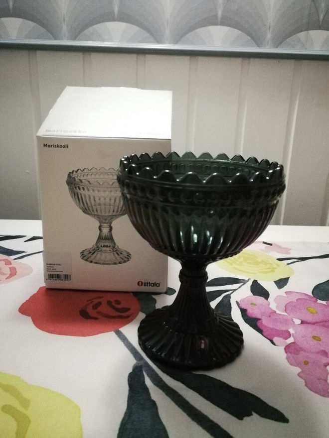 IITTALA Marimekko Mariskooli Tummanharmaa 15.5cm