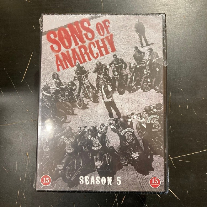 Sons Of Anarchy - Kausi 5 4DVD (UUSI)