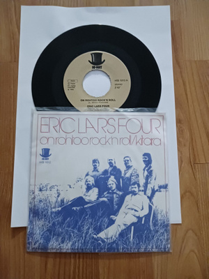 Eric Lars Four – On Rohtoo Rock'n Roll 7" ps orig 1976 mint