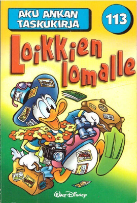 Aku Ankan taskukirja #113 - Loikkien lomalle