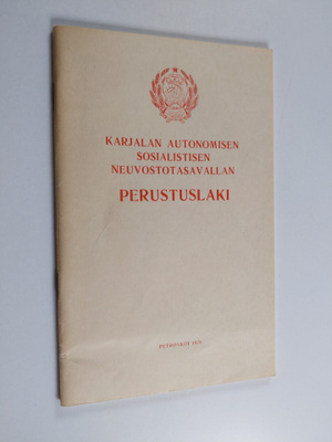 Karjalan autonomisen sosialistisen neuvostotasavallan per...
