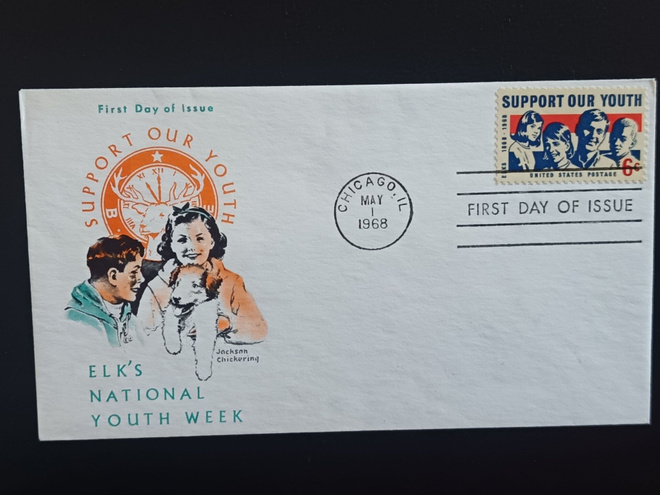 USA FDC 1968