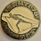VANHA Merkki FIS Hiihto MM-Kisat 1978 Lahti Hopealuokka - pikkukuva 1
