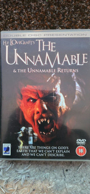 The Unnamable / Unnamable Returns DVD (2-DVD, OOP, RARE