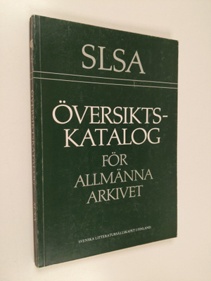 Allmänna arkivet : översiktskatalog