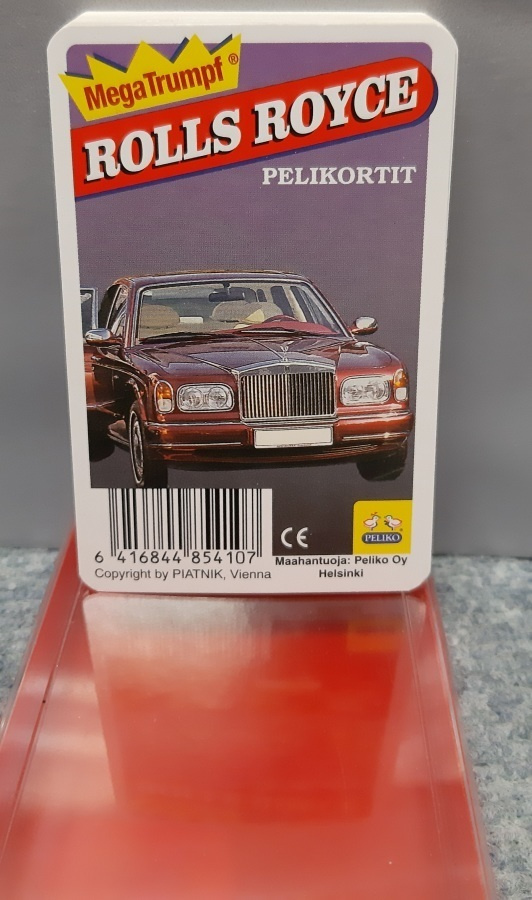 Rolls-royce autopelikortit hieno kunto. 15