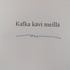 Arja Alho : Kafka kävi meillä (signeerattu) - pikkukuva 3