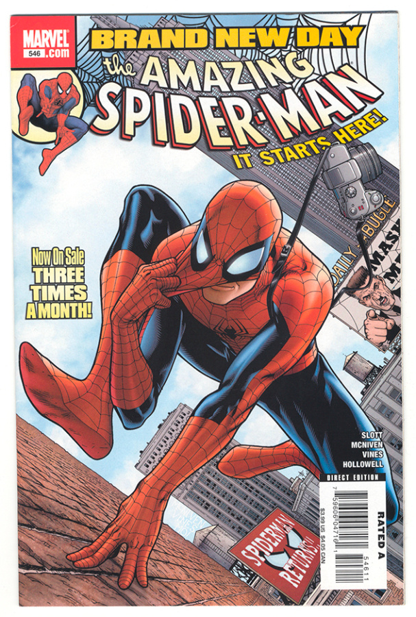 The Amazing Spider-Man #546 (Marvel, February 2008)