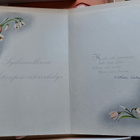Ruusuja äidille,hevosenkenkä,  taittokortti,  kulkenut 1954 - pikkukuva 3
