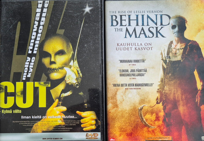 Behind The Mask+ Cut - kylmä viilto-DVD