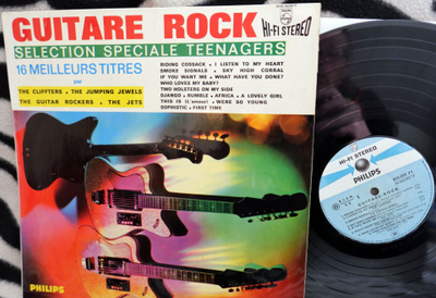 V/A;Guitare Rock;The Cliffters,Jumping Jewels LP RANSKA 1962