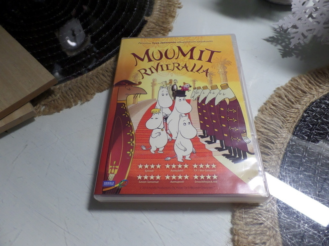 Muumit Rivieralla dvd.