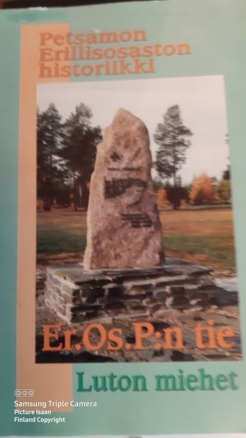 PETSAMON ERILLISOSASTON HISTORIIKKI...ER.OS.P:N TIE .....