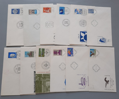 FDC Suomi erä 1970 12 eril
