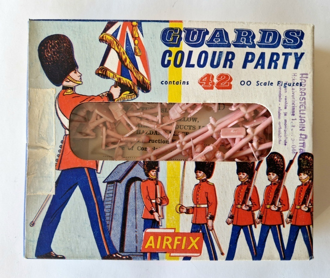 Airfix Vintage sotilaat Guarts Colour Party