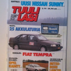 TUULILASI AUTOLEHTI 2 / 1991 KATSO SISÄLTÖ KUVISTA 2 ja 3 - pikkukuva 1