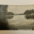 VANHA Postikortti Luonetjärvi Jyväskylä 1930-l - pikkukuva 1