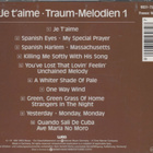 CD: Je t´aime - Traum-melodien 1 - pikkukuva 2