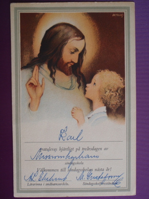Helge Artelius Jeesus ja lapsi