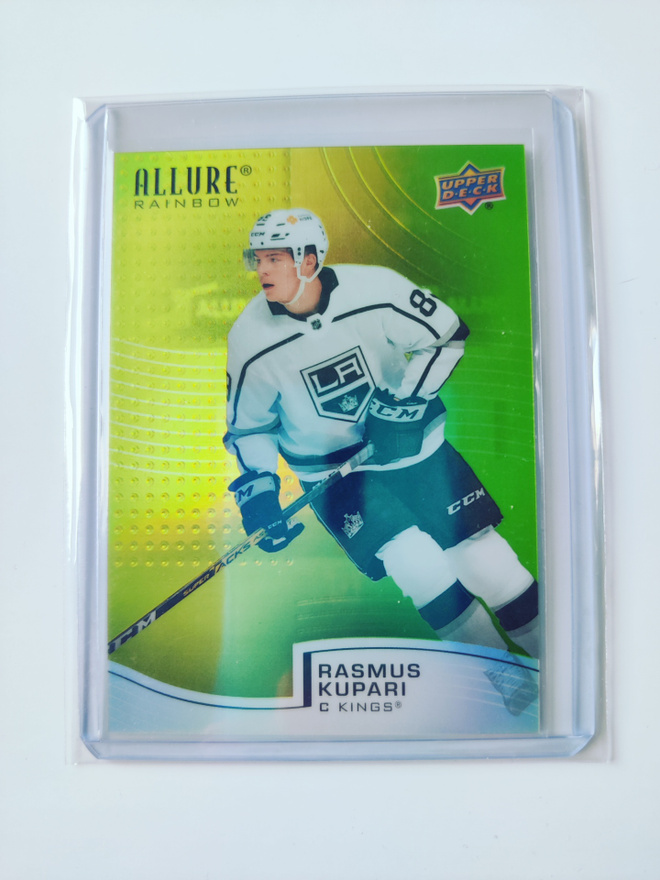 Rasmus Kupari 21-22 Allure Rainbow Rookie Yellow-Green