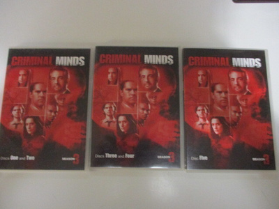 DVD CRIMINAL MINDS KAUSI 3