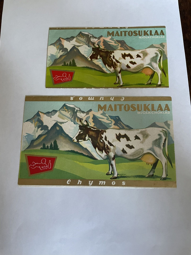Chymos Lehmä suklaakääreet