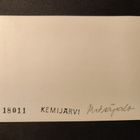 VANHA Postikortti Lappi Kemijärvi 1964 Alkup.Mallikappale - pikkukuva 2