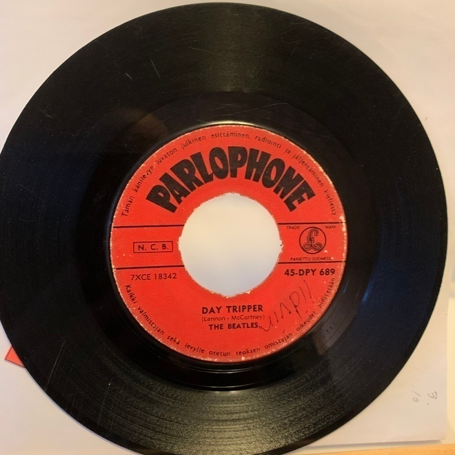THE BEATLES: Day Tripper/ We Can Work It Out * FIN