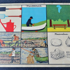 Opetustaulu Tilgmann n. 41,2 x 32,5 cm Kevättöistä vene - pikkukuva 1