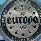 Europa kolikko - 1999. Todistuksella muovitaskussa. - pikkukuva 1