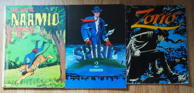 SPIRIT2, MUSTANAAMIO, ZORRO, Lucky Luke, Asterix jne