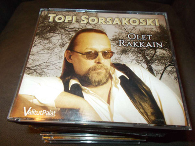 3 CD TOPI SORSAKOSKI ** OLET RAKKAIN **