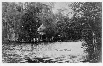 Vanha postikortti-Toriseva Wirrat