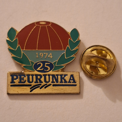 PEURUNKA 25 VUOTTA PINSSI