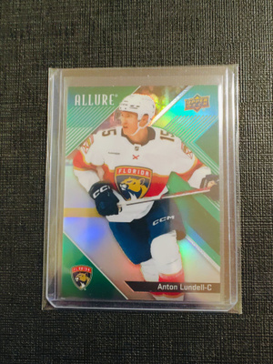 Anton Lundell - 24-25 UD Allure Green Rainbow /99
