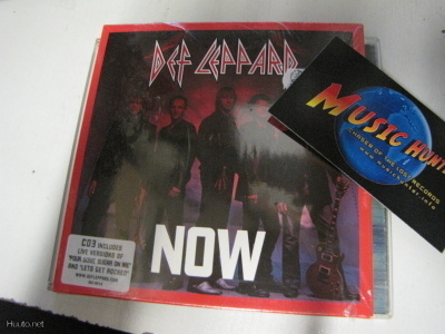 DEF LEPPARD - NOW (CD 3) CD SINGLE UK PAINOS UUSI