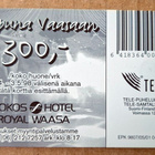 Sokos Hotel Royal Waasa Vaasa puhelukortti Tele S55 - pikkukuva 2