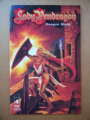 Lady Pendragon # 4 Sarjakuva